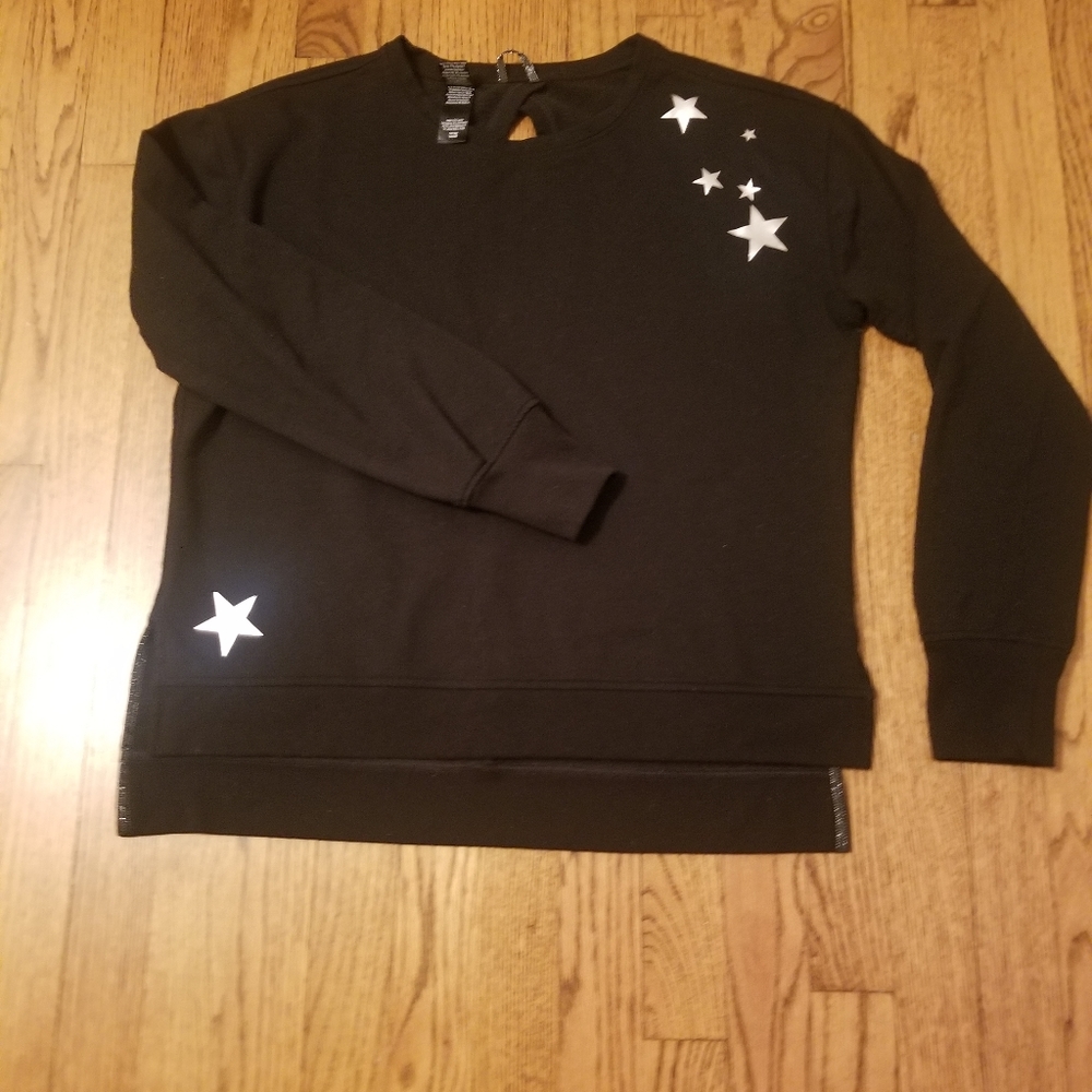 Victoria Secret black sweater with stars